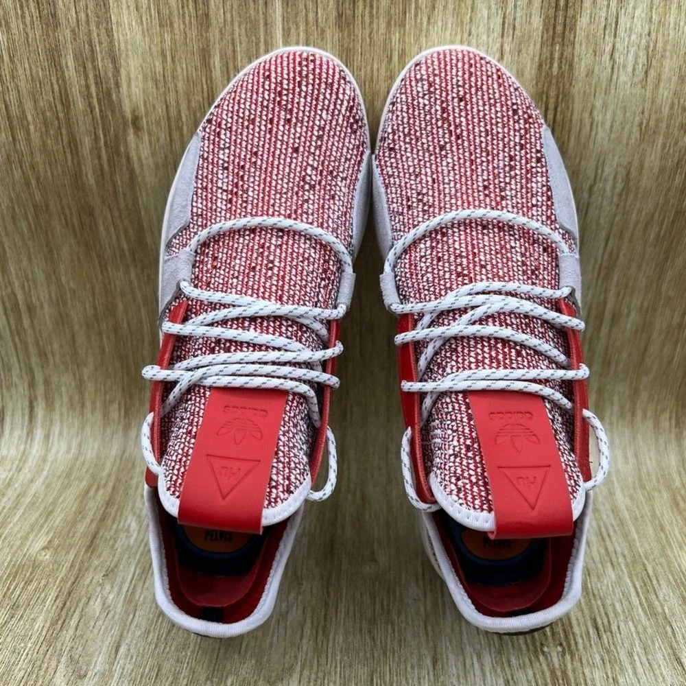 Adidas x Pharrell Williams Tennis Hu V2 Mens 8.5 Solar Pack Scarlet Shoes BB9542